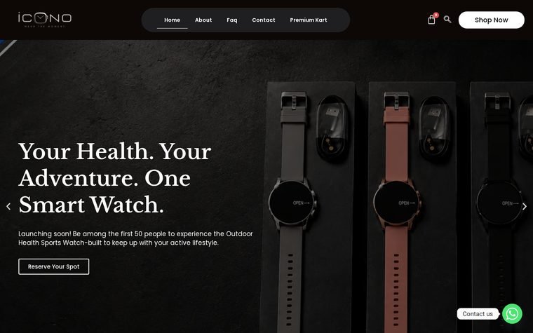ICONO website